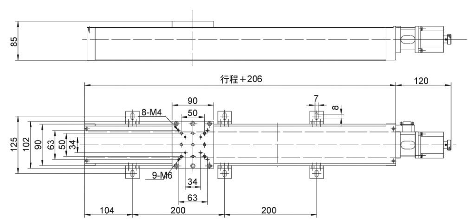 схема Линейный транслятор 01TM2