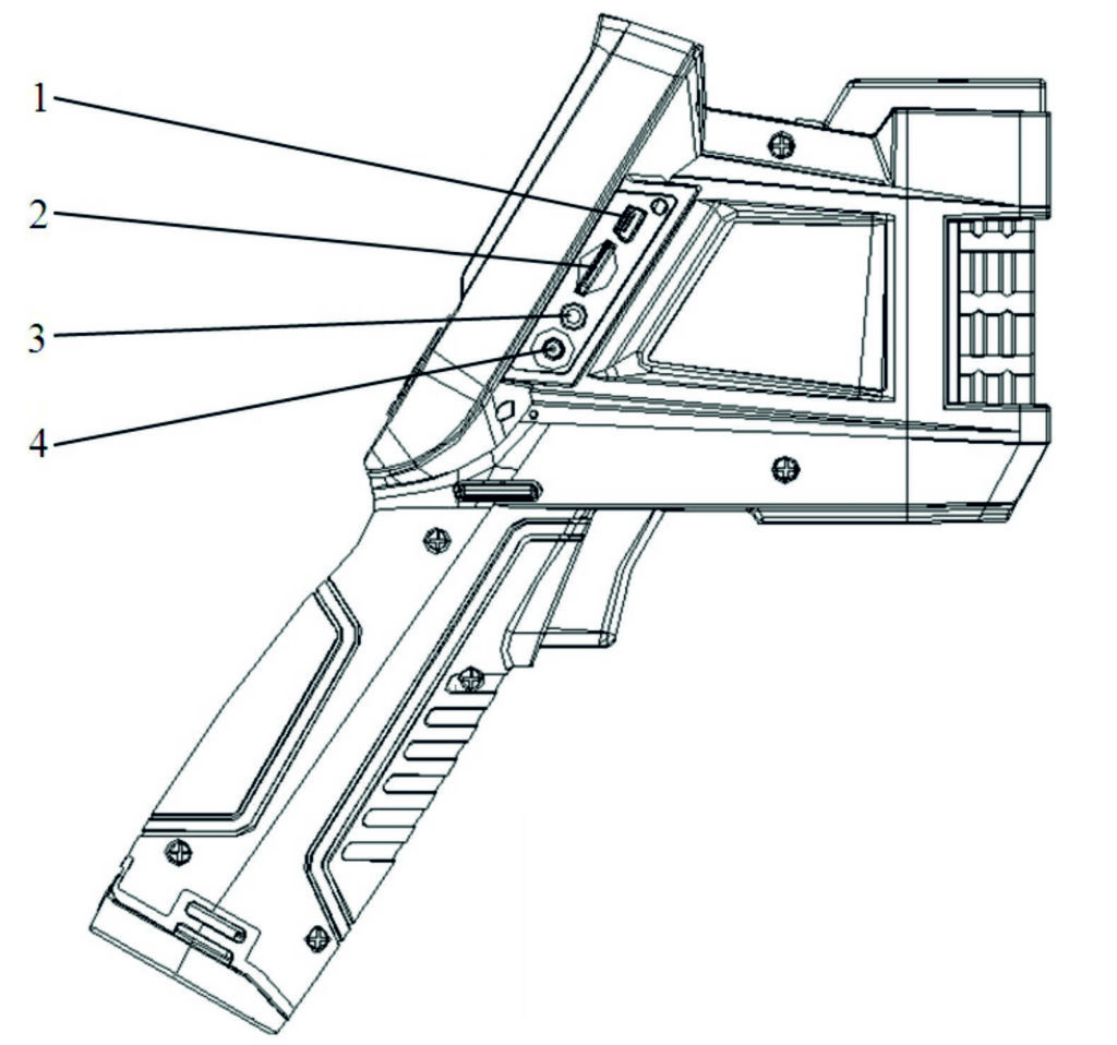 Схема Ручной термографической (термоизмерительной) камеры T4 / T8