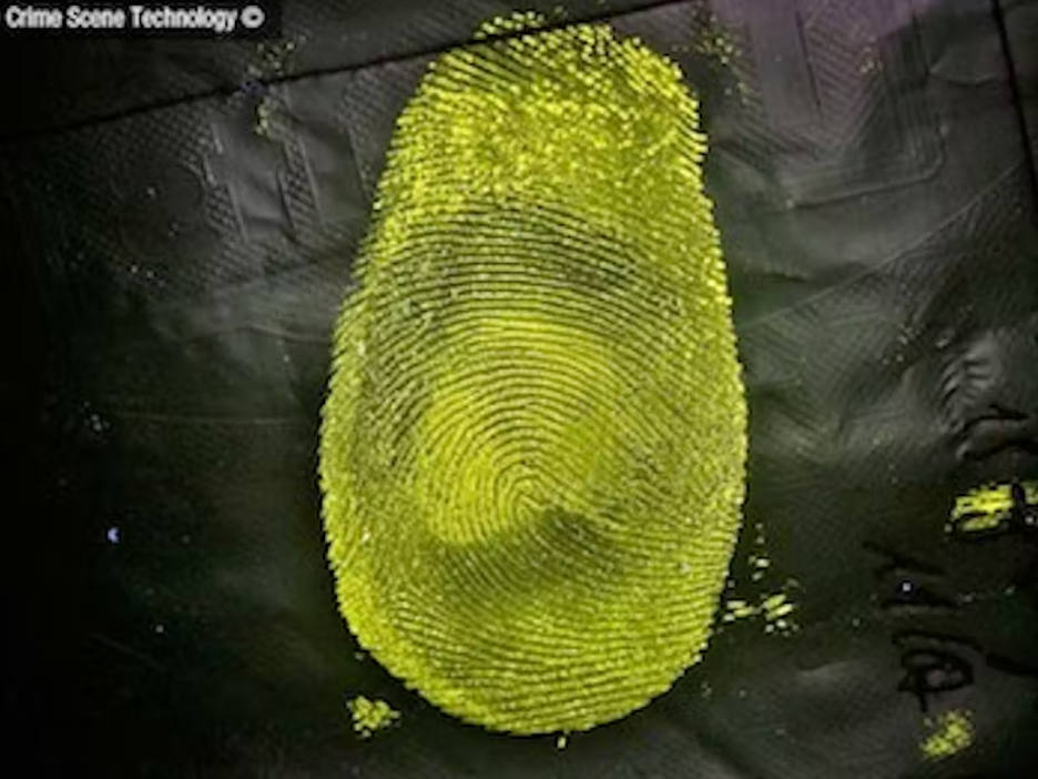 Анализ отпечатков пальцев становится гиперспектральным