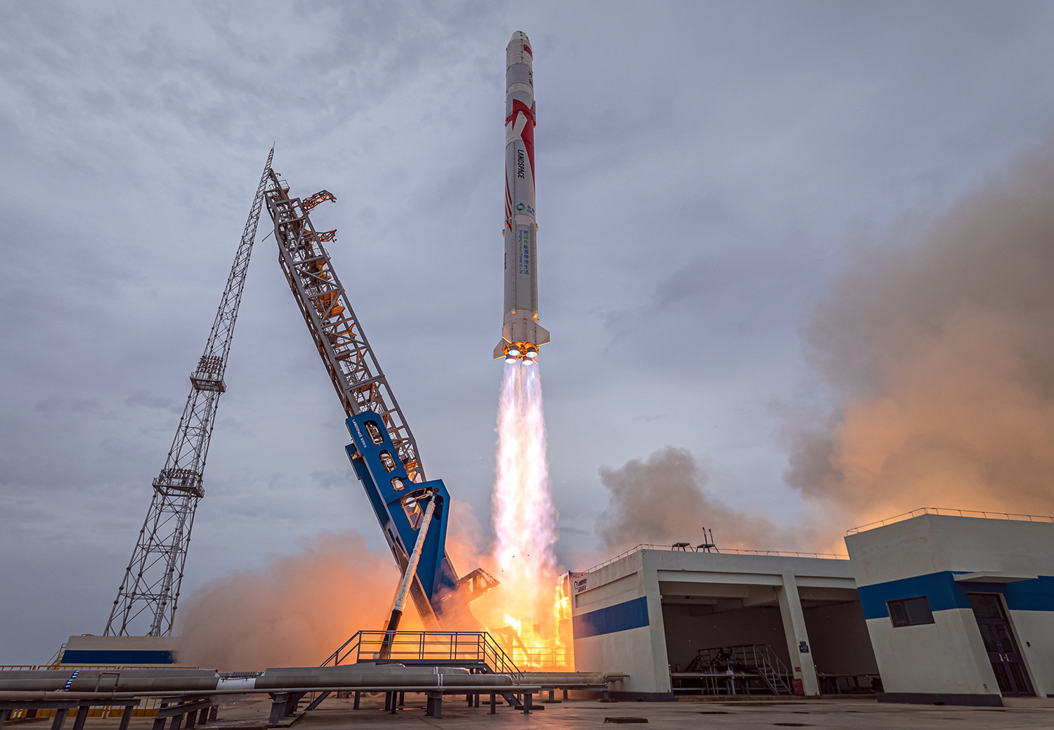 Первая в мире ракета с жидким кислород-метаном успешно вышла на орбиту